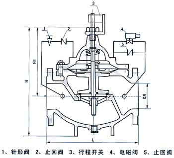 700X水泵控制阀结构示意图